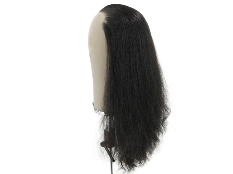 Film Lacefront Wig 100% handtied, Ø58 Length 40-45 cm Black 