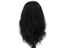 Film Lacefront Wig 100% handtied, Ø59cm Length 35-40cm, Black 