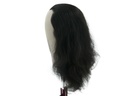 Film Lacefront Wig 100% handtied, Ø59cm Length 35-40cm, Black 