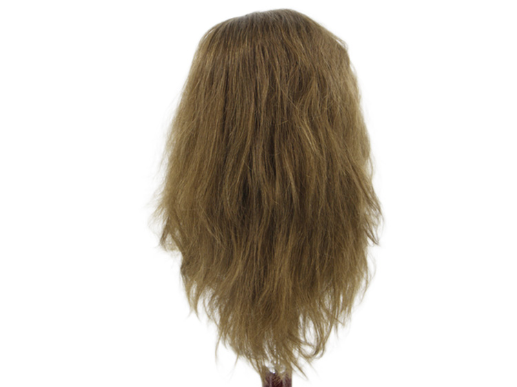 Film Lacefront Wig 100% handtied - Euro Hair 11.8-13.7Inch Dark Brown