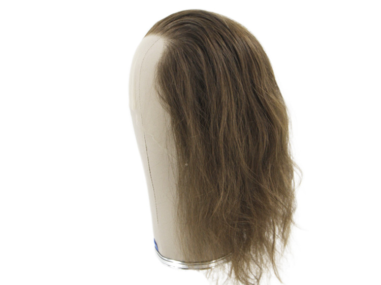 Film Lacefront Wig 100% handtied - Euro Hair 11.8-13.7Inch Dark Blonde