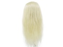 Film Lacefront Wig 100% handtied - Euro hair 19.6-21.6inch Light Blonde Grey