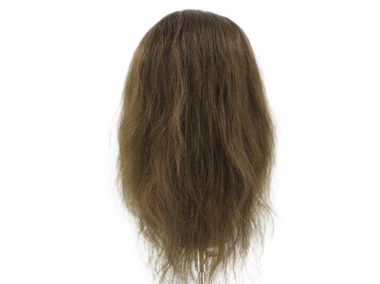 Film Lacefront Wig 100% handtied - Euro Hair 9.8-11.8Inch Dark Brown