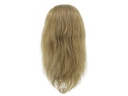 Filmperücke 100% handgeknüpft mit Tüllansatz - Euro Haar 25-30cm Rotblond