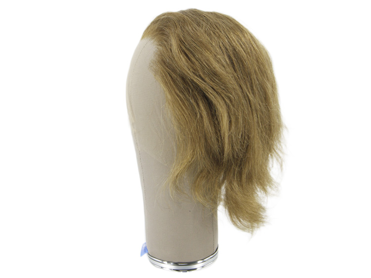 Film Lacefront Wig 100% handtied - Euro hair 5.9inch Medium Blonde