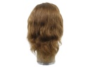 Film Lacefront Wig 100% handtied, Ø58Length 20cm,  Brown 