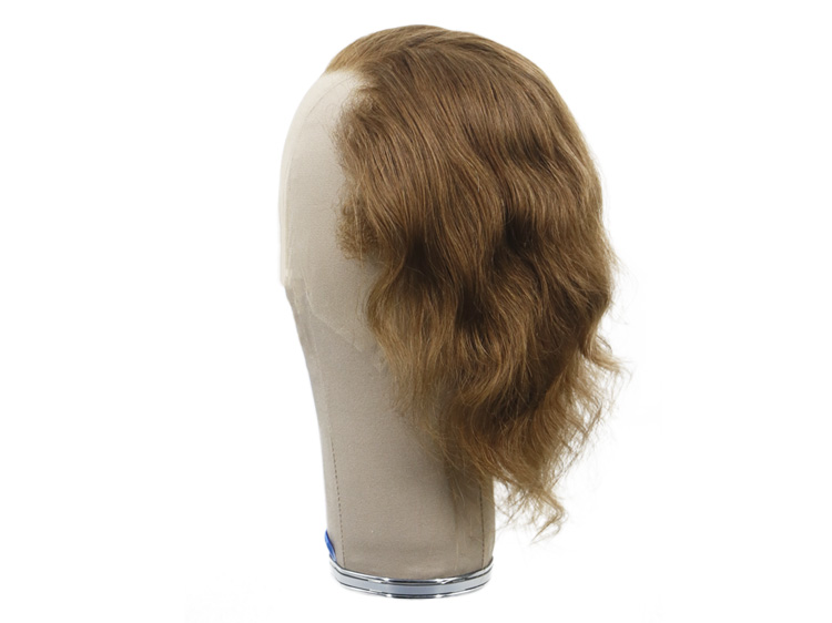 Film Lacefront Wig 100% handtied, Ø58Length 20cm,  Brown 