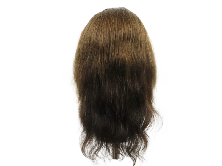 Film Lacefront Wig 100% handtied - Euro Hair 7.8-9.8Inch Triton in Brown 