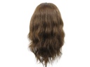 Film Lacefront Wig 100% handtied - Euro Hair 9.8Inch Brown 
