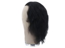 ATB Filmwig, 100% Euro Hair, 100% handtied, Ø59cm, Length: 20cm, Parting Right, #Black