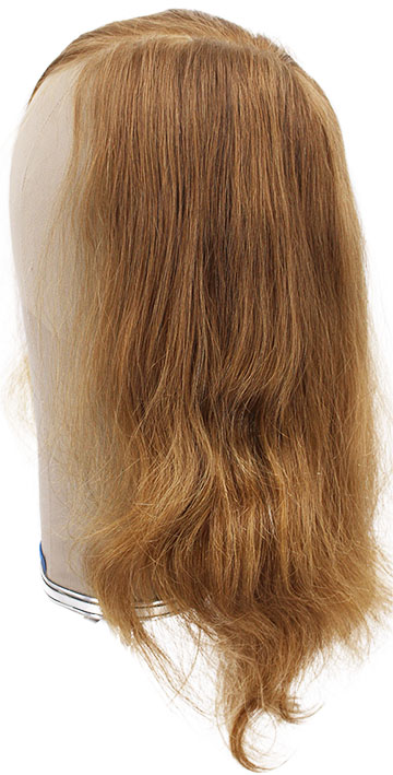 ATB Film Lacefront Woman Wig 100% Handtied  – Euro Hair, 11.8Inch -13.8Inch,  Medium Brown