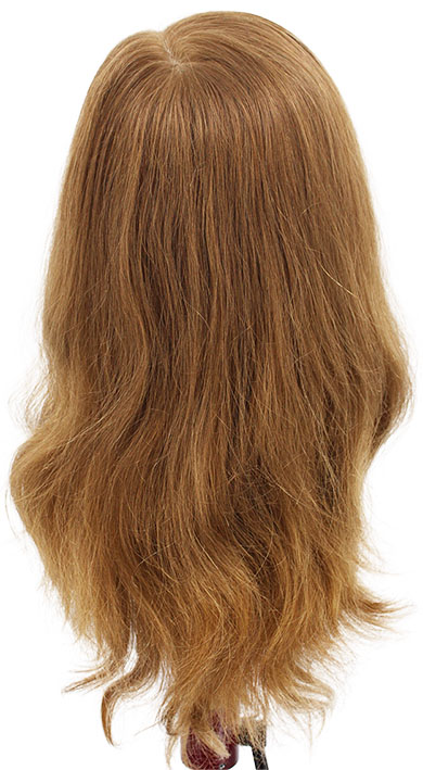 ATB Film Lacefront Woman Wig 100% Handtied  – Euro Hair, 11.8Inch -13.8Inch,  Medium Brown