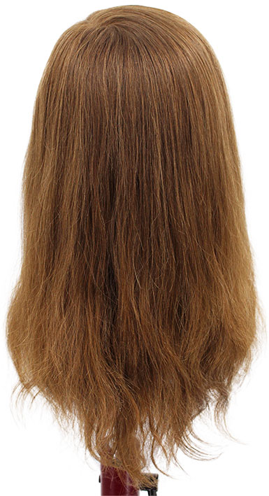 ATB Film Lacefront Woman Wig 100% handtied– Euro Hair, 11.8Inch, Medium Blond & Dark Blond