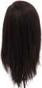 ATB Film Lacefront Woman Wig 100% Handtied  – Euro Hair, 11.8-13.8Inch, Dark Brown