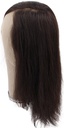 ATB Film Lacefront Woman Wig 100% Handtied  – Euro Hair, 11.8-13.8Inch, Dark Brown