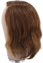 ATB Film Lacefront Man Wig 100% handtied – Euro Hair, 7.9-9.8Inch, Medium Blonde & Dark Blonde	