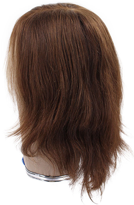 ATB Film Lacefront Man Wig 100% handtied – Euro Hair, 9.8Inch, Dark Blonde