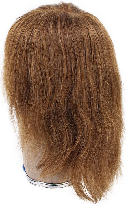 ATB Film Lacefront Man Wig 100% handtied – Euro Hair, 9.8Inch, Medium Blonde 