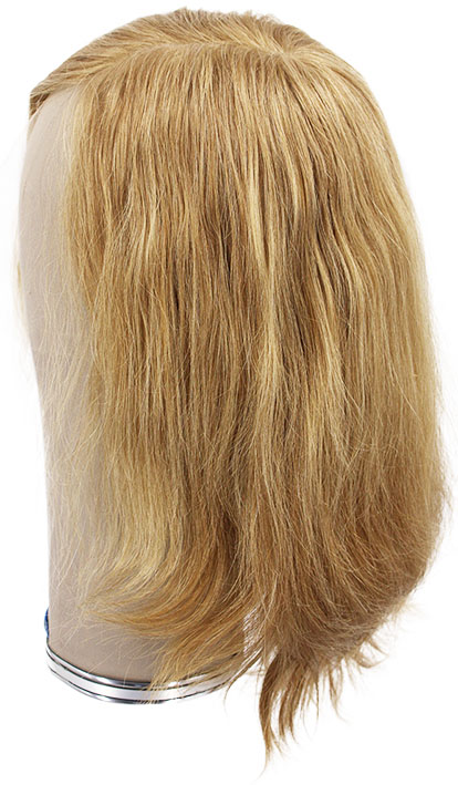ATB Film Lacefront Man Wig 100% handtied – Euro Hair, 9.5Inch, Blonde & Medium Light Blonde 