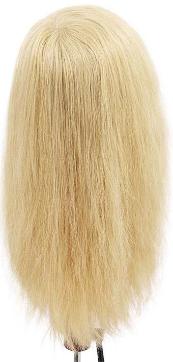 ATB Film Lacefront Woman Wig 100% handtied– Euro Hair, 11.8-13.8Inch,  Light Bright Blonde &  Blonde    