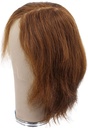 ATB Film Lacefront Man Wig 100% handtied – Euro Hair, 9Inch, Medium Brown