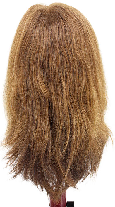 ATB Film Lacefront Woman Wig 100% Handtied  – Euro Hair, 9.8Inch-11.8Inch, Medium Light Blonde