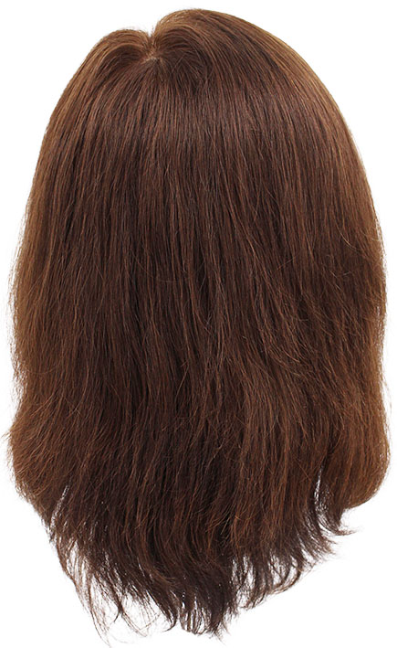 ATB Film Lacefront Man Wig 100% handtied – Euro Hair, 9.8Inch, Dark Blonde  & Medium Brown