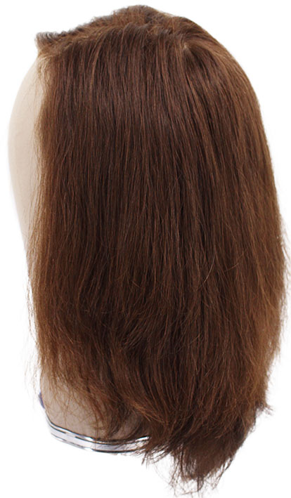 ATB Film Lacefront Man Wig 100% handtied – Euro Hair, 9.8Inch, Dark Blonde  & Medium Brown