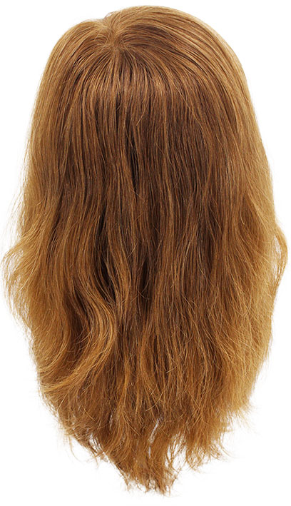 ATB Film Lacefront Woman Wig 100% Handtied  – Euro Hair, 11-11.8Inch, Medium Blonde