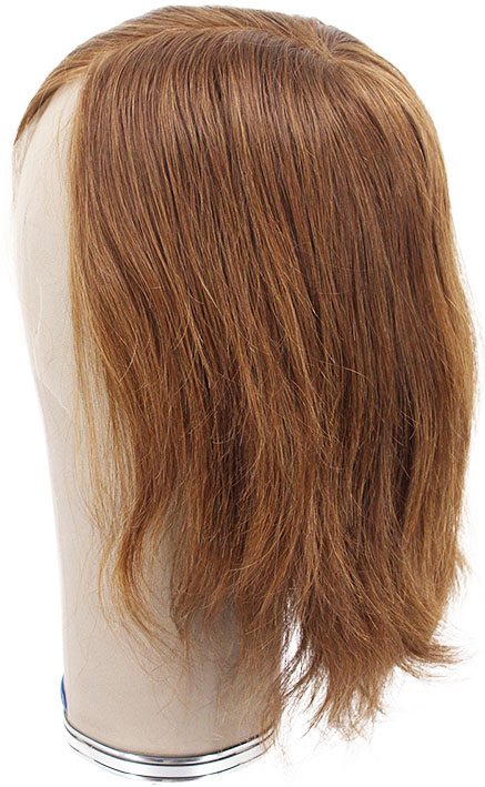 ATB Film Lacefront Man Wig 100% handtied – Euro Hair, Hair length: 7.9-9.8Inch, Medium Blonde &  Dark Blonde	 