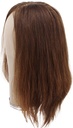 ATB Film Lacefront Woman Wig 100% handtied – 9.8-13.8Inch, Medium Blonde & Dark Blonde
