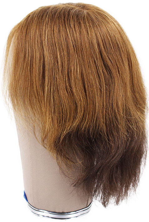 ATB Film Lacefront Man Wig 100% handtied – Euro Hair,5.9-7.9Inch, Medium Blonde & Medium Brown