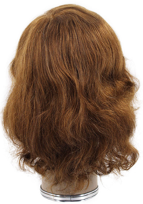 ATB Film Lacefront Man Wig 100% handtied – Euro Hair, Hair length: 7.9-9.8Inch, Medium Blonde &  Dark Blonde	