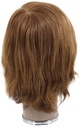 ATB Film Lacefront Man Wig 100% handtied – Euro Hair,5.9-7.9Inch, Medium Blonde & Dark Blonde
