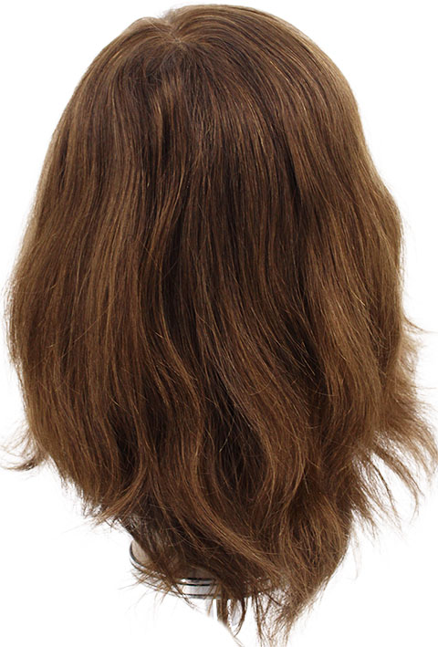 ATB Film Lacefront Man Wig 100% handtied – Euro Hair, 9.8-11.8Inch, Dark Blonde