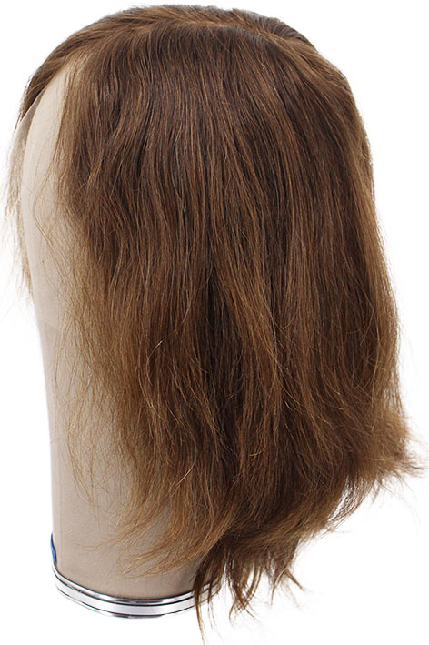 ATB Film Lacefront Man Wig 100% handtied – Euro Hair, 9.8-11.8Inch, Dark Blonde