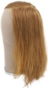 ATB Film Lacefront Woman Wig 100% handtied – Euro Hair, 9.8-12.6Inch, Medium Bright Blonde