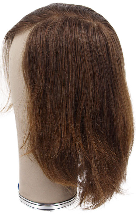 ATB Film Lacefront Man Wig 100% handtied – Euro Hair, 9.8Inch,  Medium Bright Blonde &  Dark Blonde