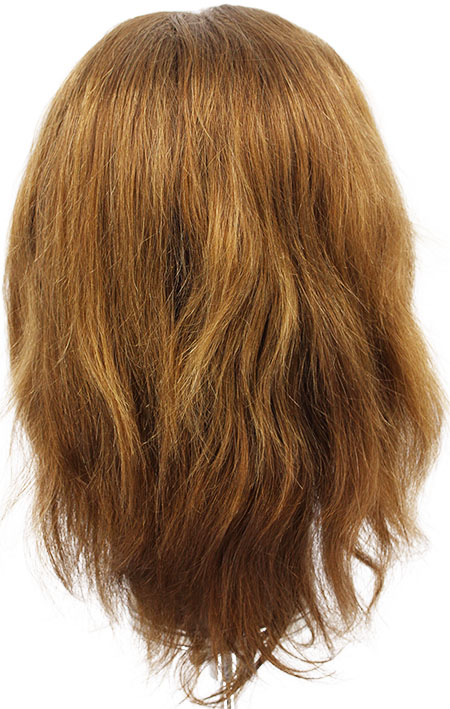 ATB Film Lacefront Man Wig 100% handtied – Euro Hair, 9.8Inch, Medium Blonde