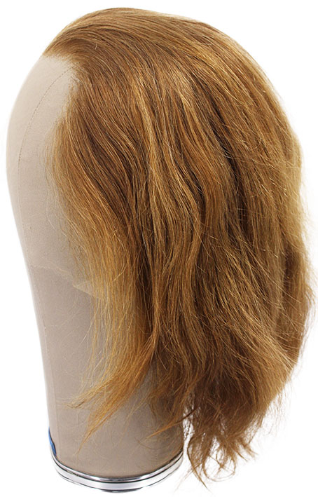 ATB Film Lacefront Man Wig 100% handtied – Euro Hair, 9.8Inch, Medium Blonde