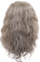 ATB Film Lacefront Woman Wig 100% handtied – Best Remy Hair, 11.8-13.8Inch,  Tritone Medium Grey