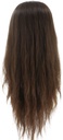 ATB Film Lacefront Wig 100% handtied  - Euro Hair 25.5Inch Dark Brown