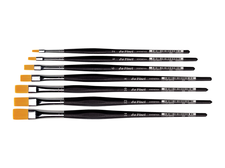 DA VINCI Synthetic Brush flat