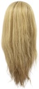 Woman Wig, 100% Hantied in Theatre Lace, Human Hair (131 gr), style, color Tritone Light Brown
