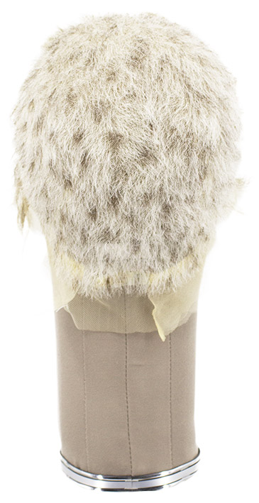 Man Wig, 100% Hantied in Film Lace, Human Hair 1-7cm (13gr), color Light Grey