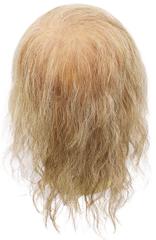Silicone Bald Wig Dark Skin