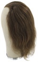 Film Lacefront Wig 100% handtied - European Hair,  7.8-.98inch, Dark Brown