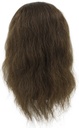 Film Lacefront  Wig 100% handtied - European hair, 13.7-15.7inch, Dark Brown