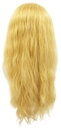 Woman Wig, Back wefted Front Hantied in Theatre china lace, Human Hair 47cm (145gr), color Blond