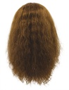 Woman Wig, Back wefted Front Hantied in Theatre China Lace, Human Hair 43-45cm (149gr), color Brown